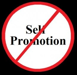 Self promo. Self promo. Self promotion. Self promo. Self promotion.